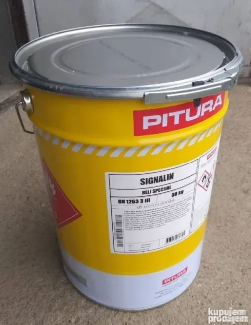 Signalin Pitura beli 30kg boja za asfalt cena